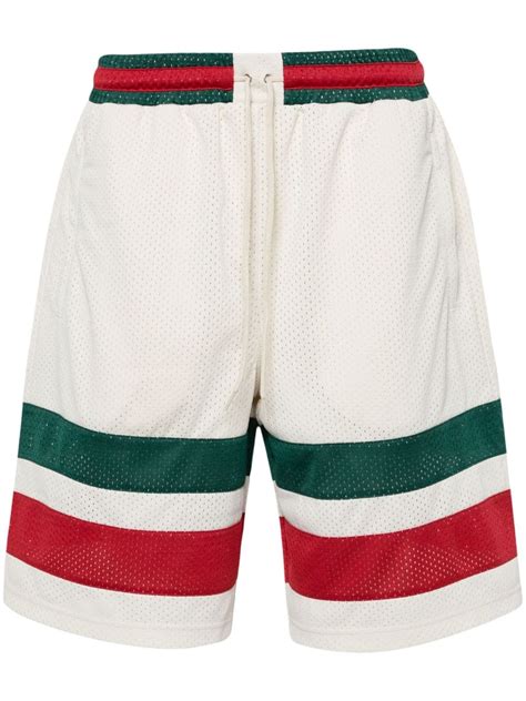 gucci mesh shorts.